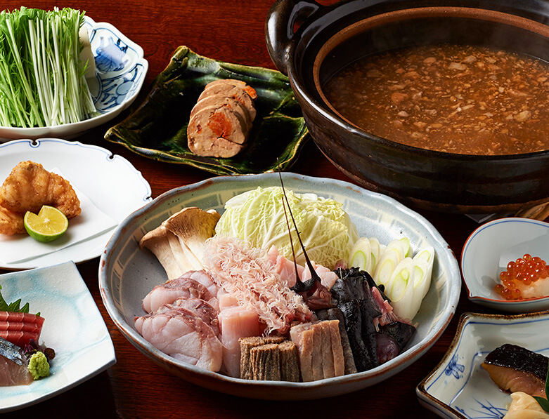 あんこう鍋コース